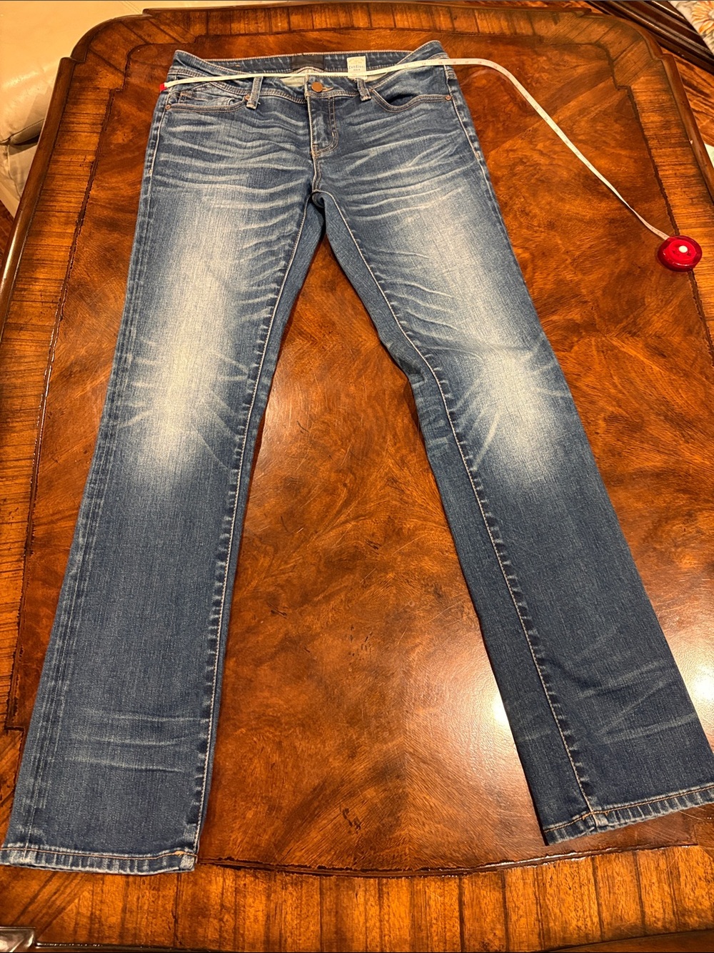 Buckle Black Fit No. 53 Women Straight Leg Jeans - Blue Wash